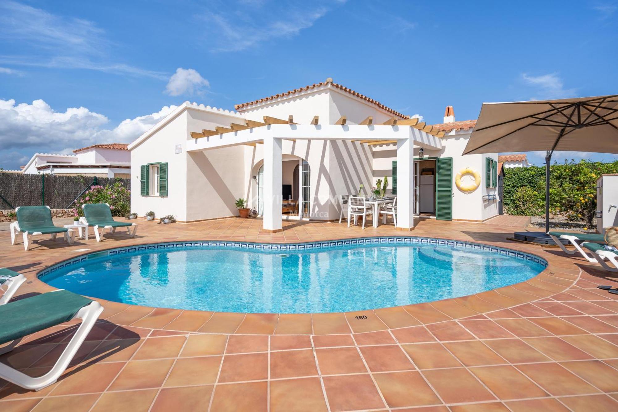 Villa Isabel In Cala En Porter Cala En Porter  Bagian luar foto