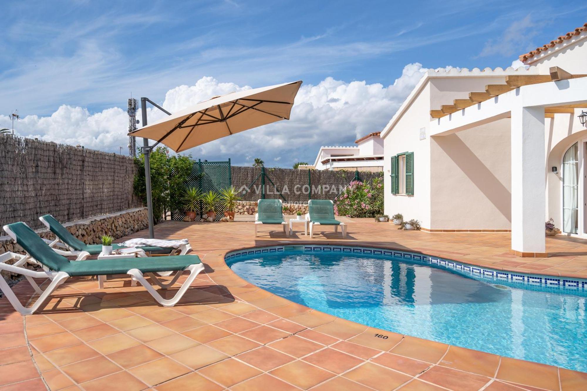 Villa Isabel In Cala En Porter Cala En Porter  Bagian luar foto