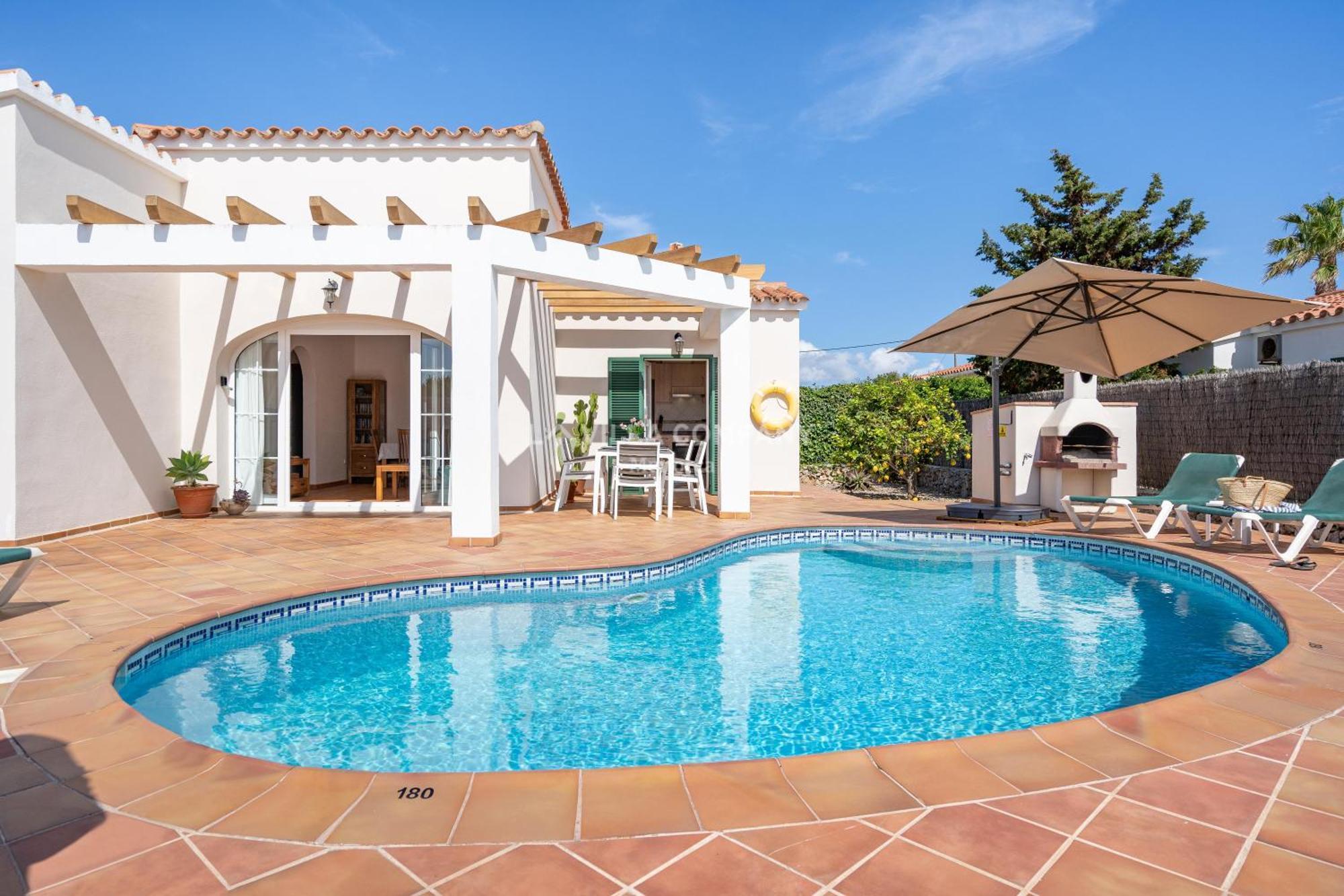 Villa Isabel In Cala En Porter Cala En Porter  Bagian luar foto