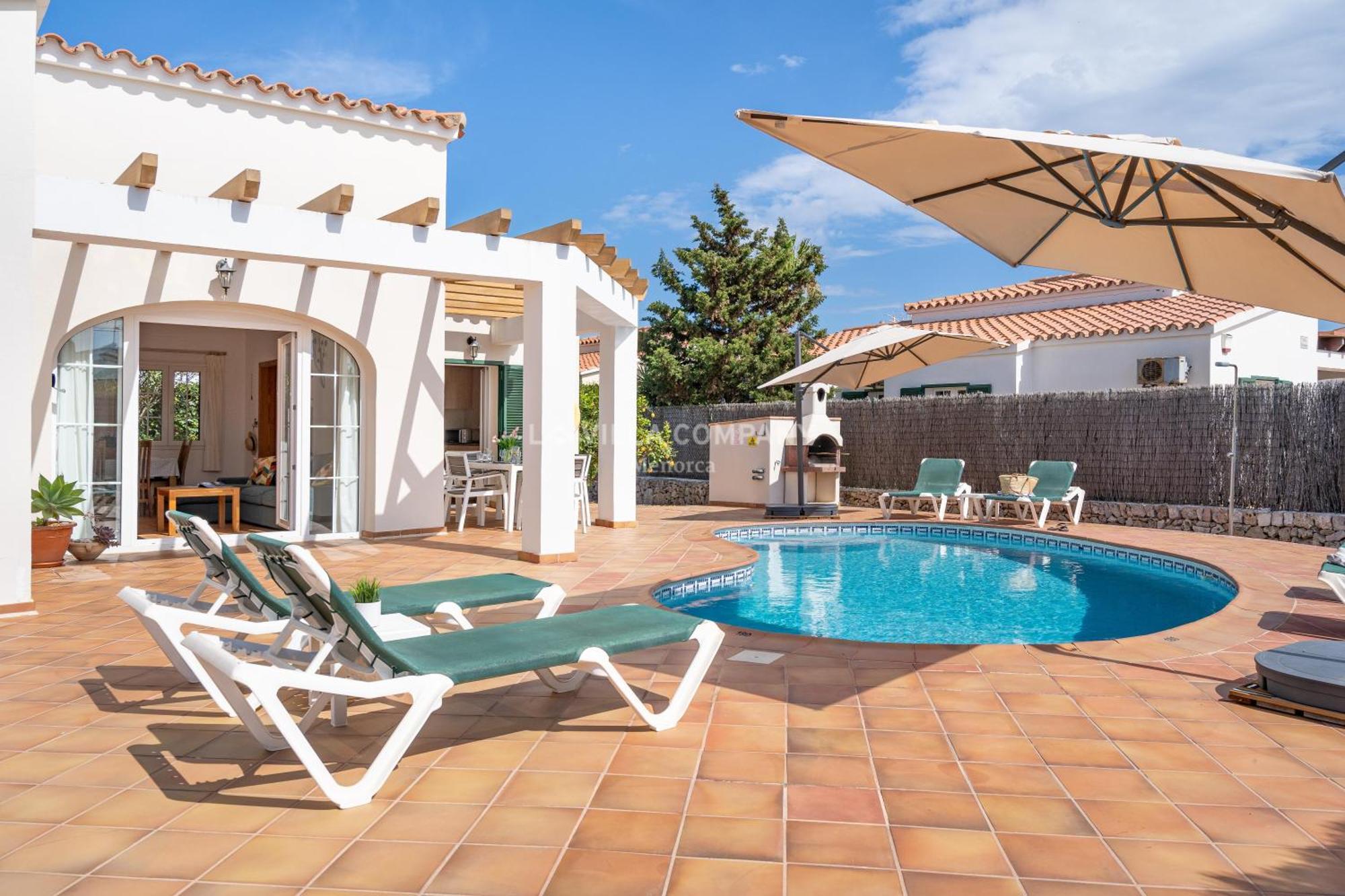 Villa Isabel In Cala En Porter Cala En Porter  Bagian luar foto